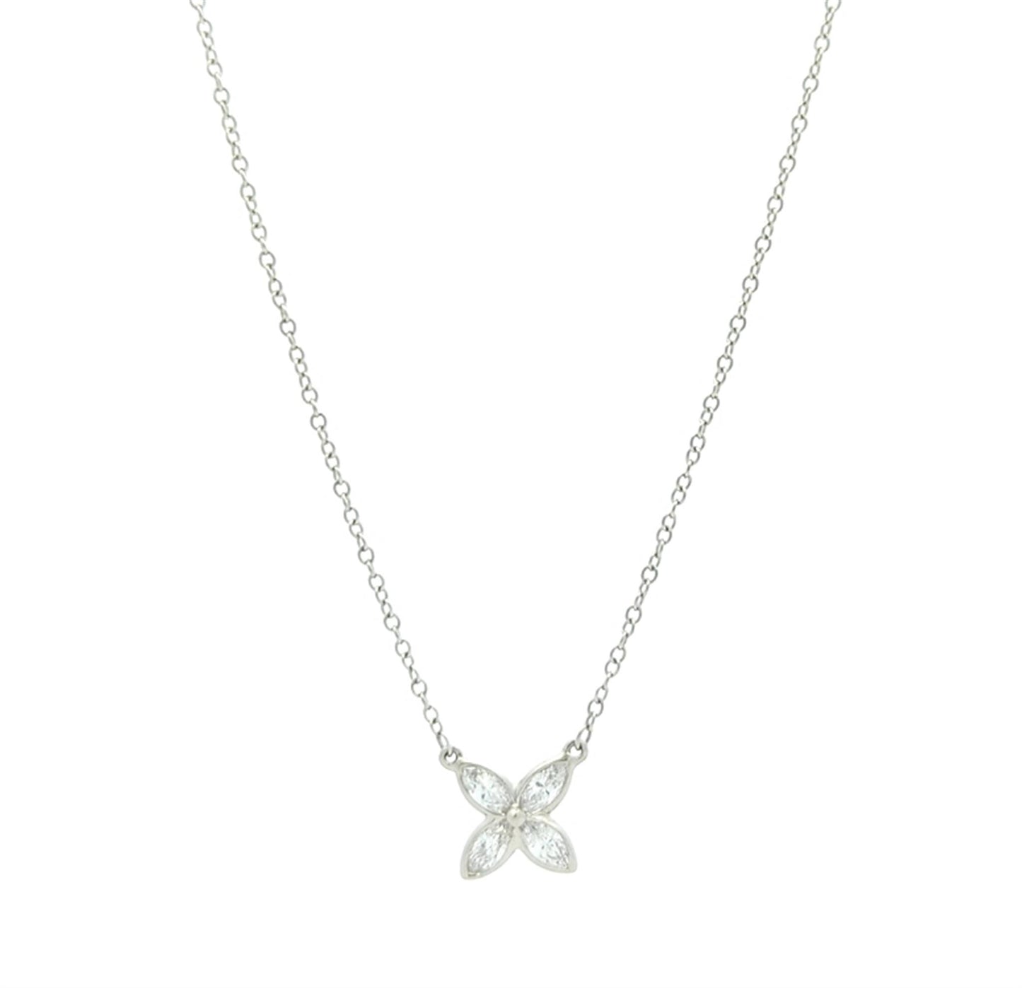 Platinum "Tiffany & Co" 17" Estate Necklace